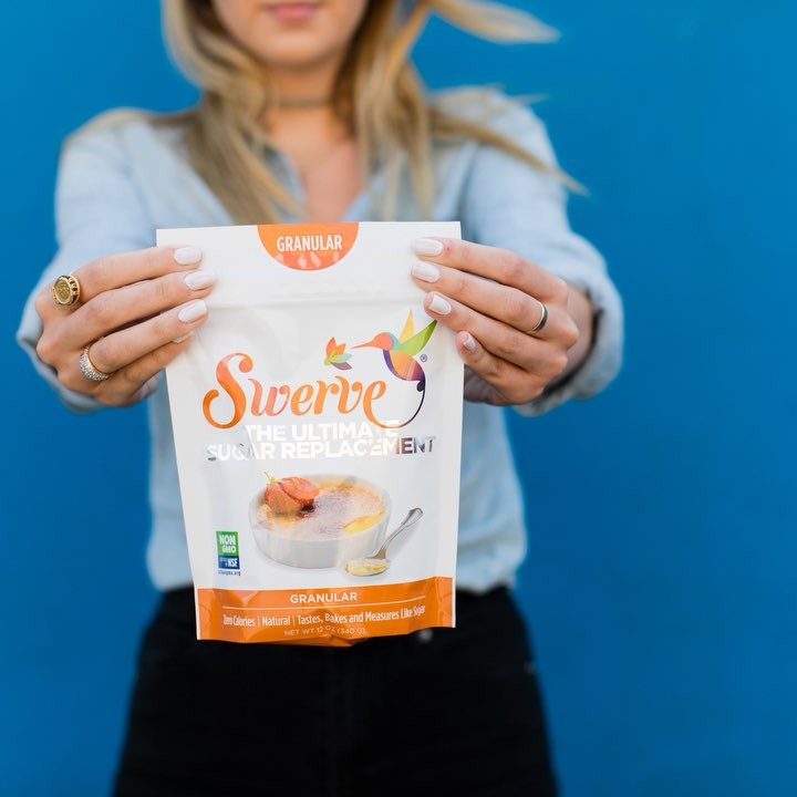 custom product photography created by FSC Interactive for Swerve Sweetener