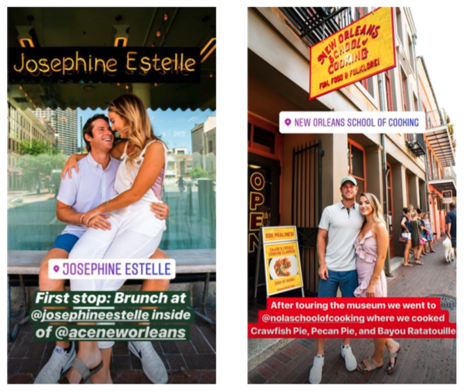 New Orleans Tourism Influencer Marketing Campaign, Summer 2018: @wil_lutz5
