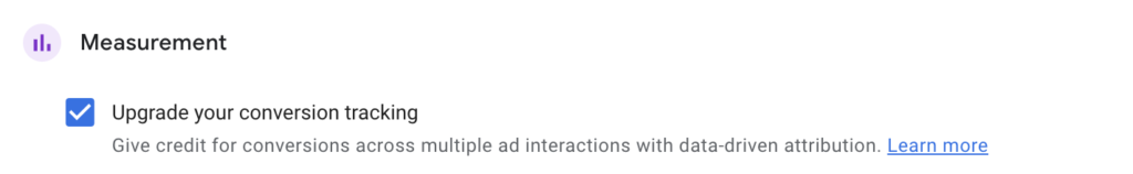 Google Ads - Data Driven Attribution